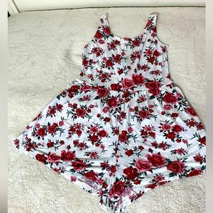 H&M Floral Jumsuit S